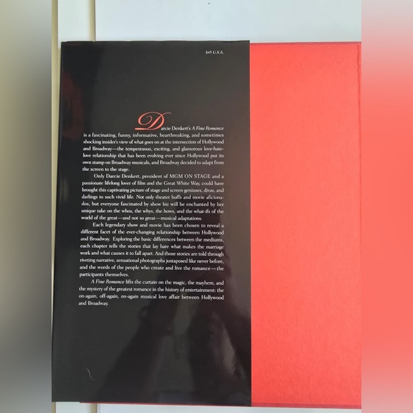 A Fine Romance by Denkert, Darcie Hard Cover with Dust Jacket - Picture 3 of 5